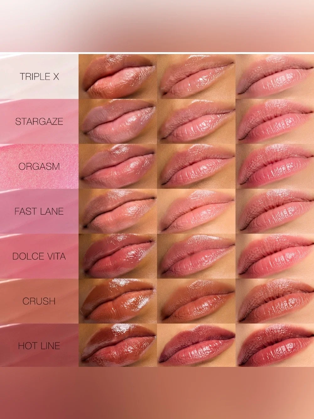 NARS Afterglow Lip Balm in Orgasm NIB